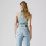 Levi's Women's Tailored Denim Vest in Summer Job Vest - Medium Wash