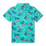Chubbies Boys' Performace Polo in The Fossil Fuel