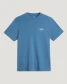 Free Fly Men's Osprey Catch Tee Pacific Blue graphic detail