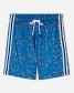 Goat USA Boys' Sports AOP Mesh Shorts Royal Detail front view