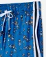 Goat USA Boys' Sports AOP Mesh Shorts Royal Detail full view