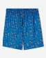 Goat USA Boys' Sports AOP Mesh Shorts Royal Detail back view