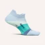 Feetures Elite Ultra Light No Show Tab Socks in Glacier Mist flat lay