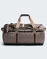 The North Face Base Camp 71L Duffel Bag in Smokey Brown/TNF Black/Garnet side view