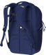 The North Face Vault Backpack in Bold Blue/Active Blue side view