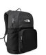 The North Face Youth Chuckwalla Daypack in Anthracite Grey/TNF Black front view