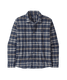 Patagonia Men's Fjord Stretch Flannel Freeride New Navy detail