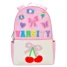 Iscream Varsity Pink Backpack front view
