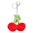 Iscream Cherries Bag Charm back view