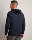 Rhone Men's Waffle Tech Hoodie True Navy back