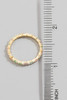 Fame Gold-Dipped Colored Cubic Zirconia Eternity Ring detail view