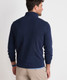 Vineyard Vines Coastline Quarter-Zip Pullover Nautical Navy Back