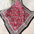 TYLER'S Printed Bandana Headscarf Neck Wrap Red