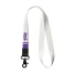 Thread Wallets TCU Neck Lanyard in TCU White front view