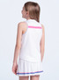 Lucky in Love Girls' Love is Bold Tank in White