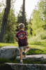 Burlebo Boys' Duck Down Tee Maroon back lifestyle