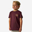 Burlebo Boys' Duck Down Tee Maroon front