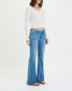 Daze Denim Women's Lowkey Low Rise Flare Jeans in First Crush front view