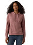 Faherty Women's Sunwash Slub Hoodie in Nostalgia Rose