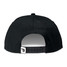 Burlebo Local Rancher Snapback Hat in Black back view