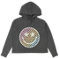Tiny Whales Girls' Superstar Hoodie Mineral Black front