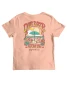 Puppie Love Girls' Dog Daze Tee in Dusty Rose detail view