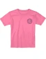 Puppie Love Girls' Keep It Wild Pup Tee Azalea front view