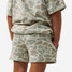 Burlebo Boys' Vintage Washed Shorts Classic Deer Camo side view
