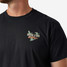 Burlebo Men's Field Companion Tee in Black front view