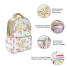 Packed Party Gold Butterfly Backpack with Tuckaway Wings side detail