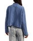 Free People Women's Celeste Quarter Zip Pullover Salsa front view