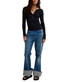 Free People Jamie Henley Top Pitch Black side view