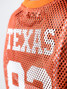Established & Co. Women's University of Texas Vintage Practice Jersey colorway 045 detail view