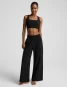 Beyond Yoga Women's glowzone™ Hybrid Straight Leg Pants in Black full view