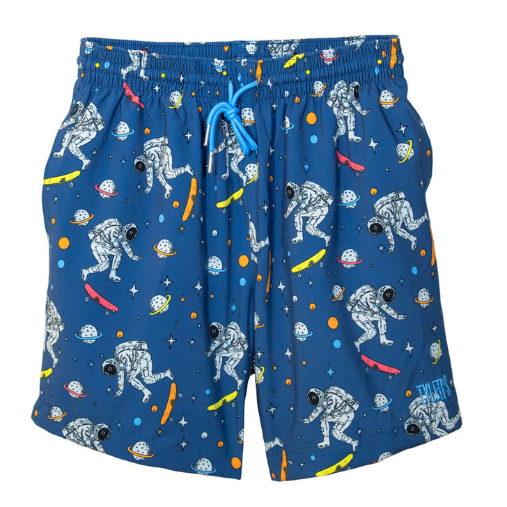 TYLER'S Men's Volley Shorts - Space Skater