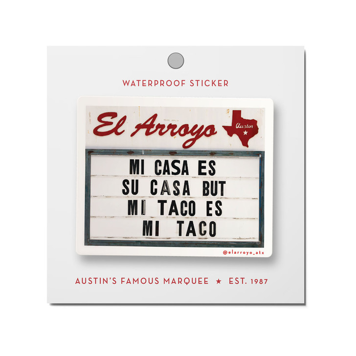 Mi Taco Sticker