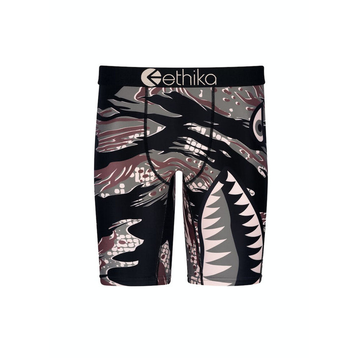 Ethika Boys' Bomber Camo Tone Boxer Briefs