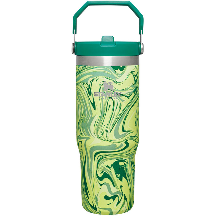 Stanley The 30oz IceFlow Flip Straw Tumbler in Citron