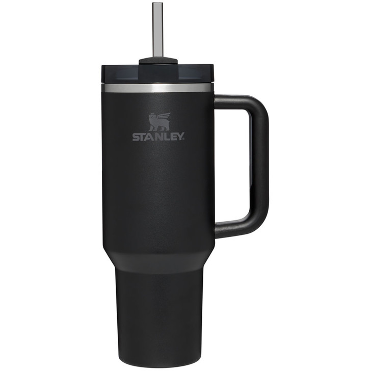 NEW Stanley Adventure Quencher Travel Tumbler in COAL BLACK GREY