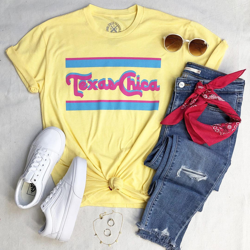 Women's Retro Texas Chica Tee - TYLER'S