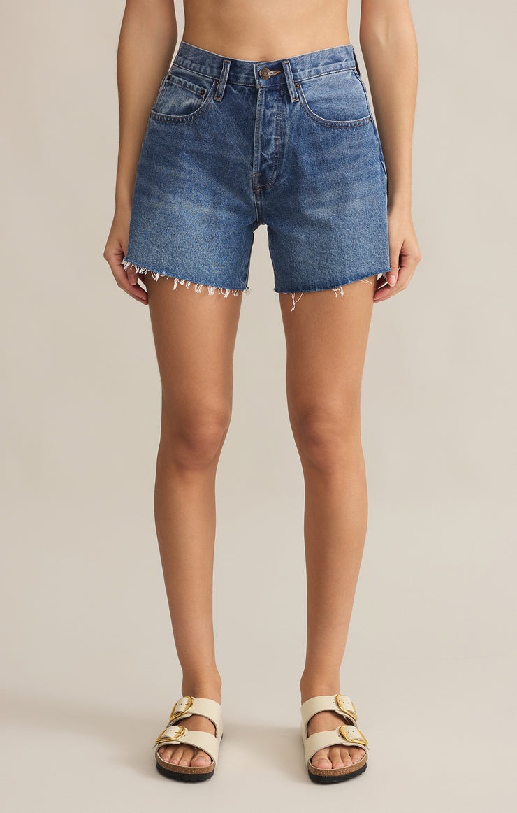Z Supply Women's Everyday Hi Rise Denim Shorts | TYLER'S