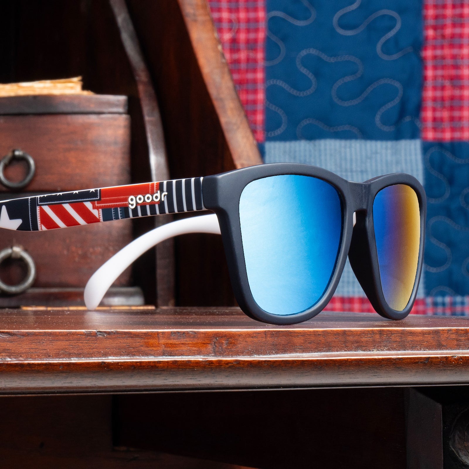 goodr Class of 1776 OG Sunglasses | TYLER display picture 2