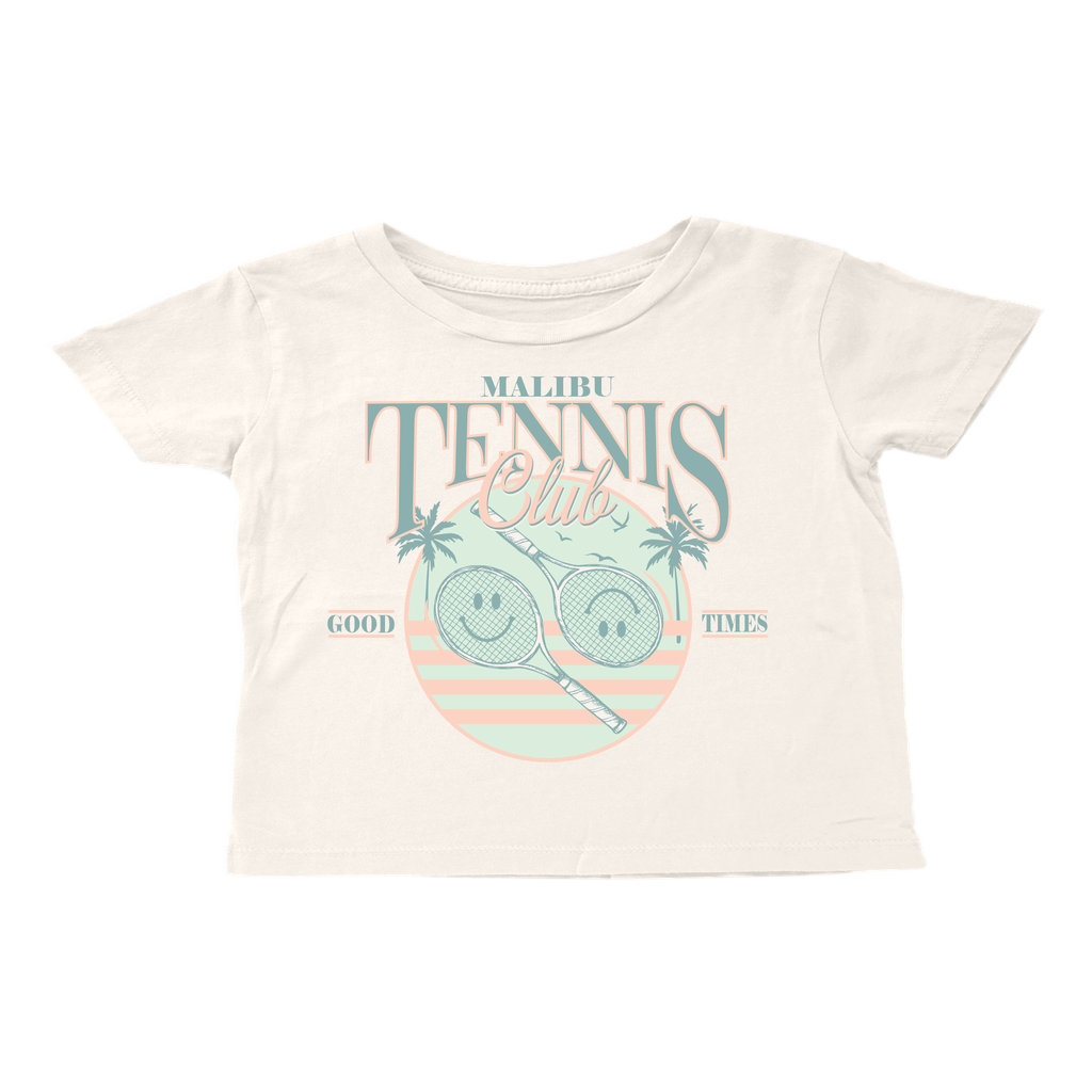 [希少] lil soft tennis KiD T-shirts Tiny Whales Girls' Tennis Club Tee | TYLER'S