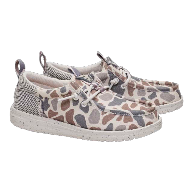 HeyDude Kids' Wally Funk Deer Camo | TYLER'S
