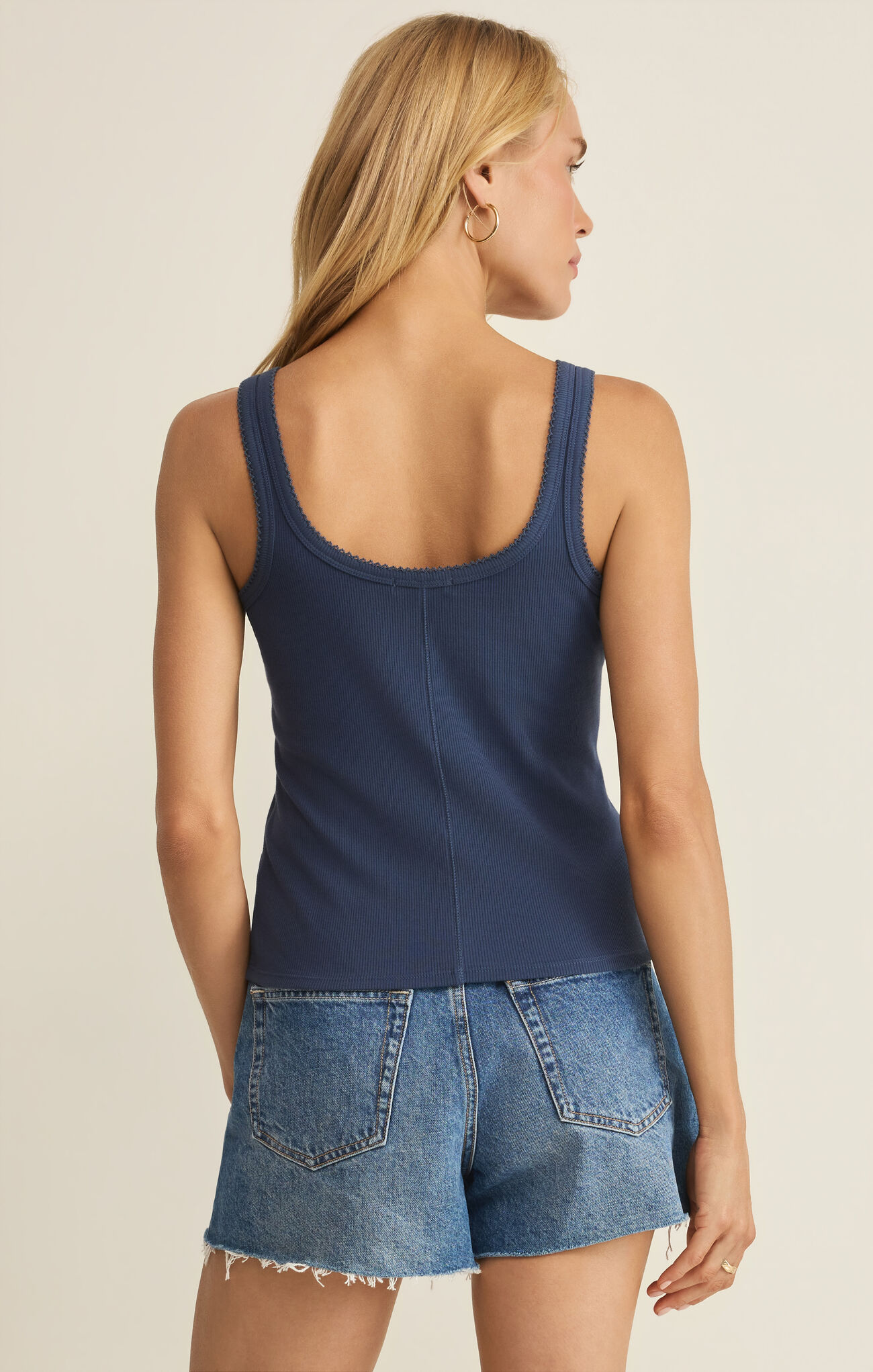 Z Supply Women's Niko Scallop Tank | TYLER'S