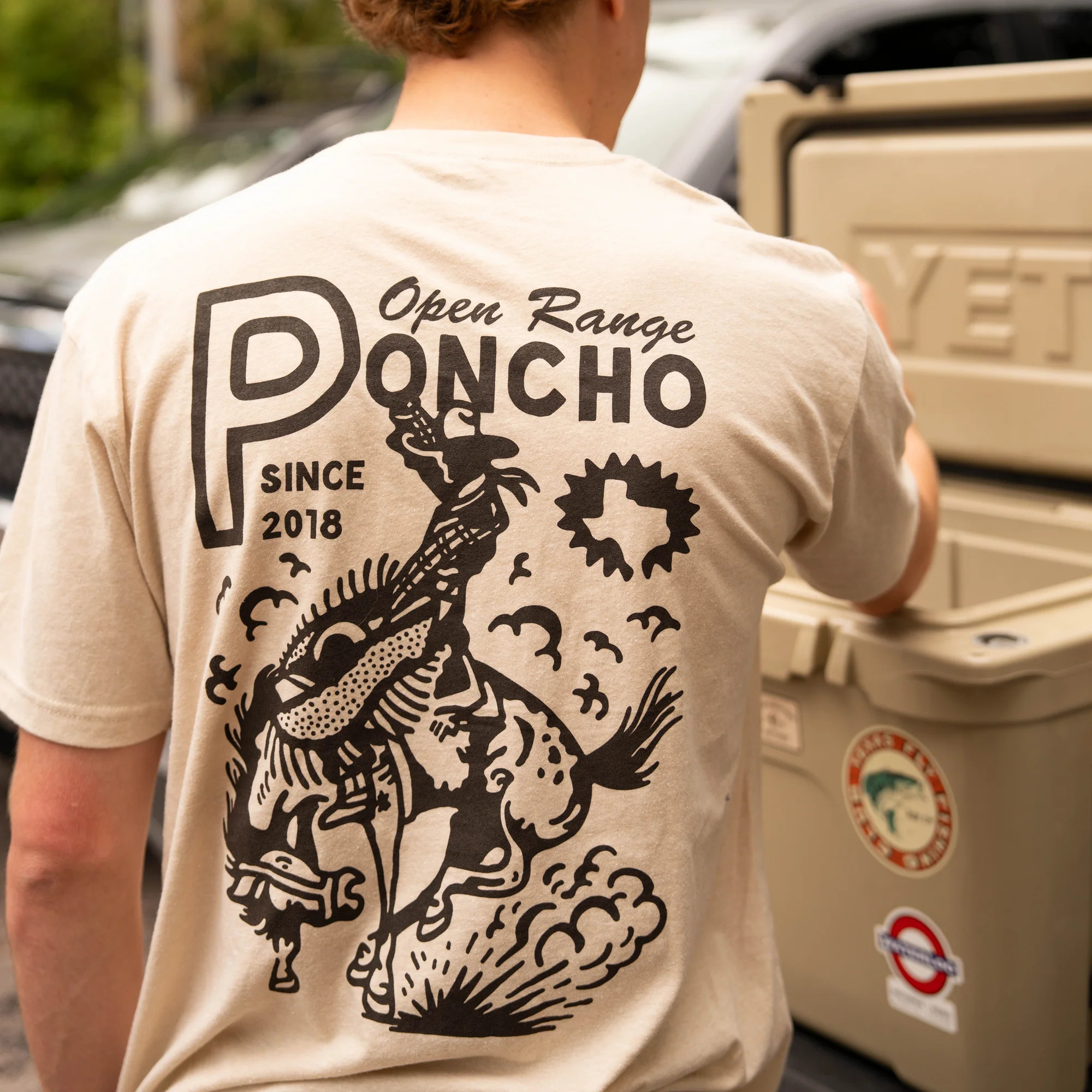 Poncho Outdoors Men's Open Range Tee | TYLER'S