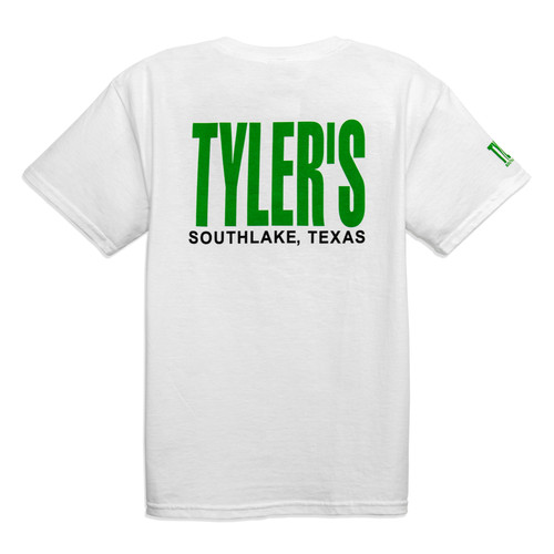 TYLER'S Kids' TYLER'S White/Green Tee - Southlake $ 17.99
