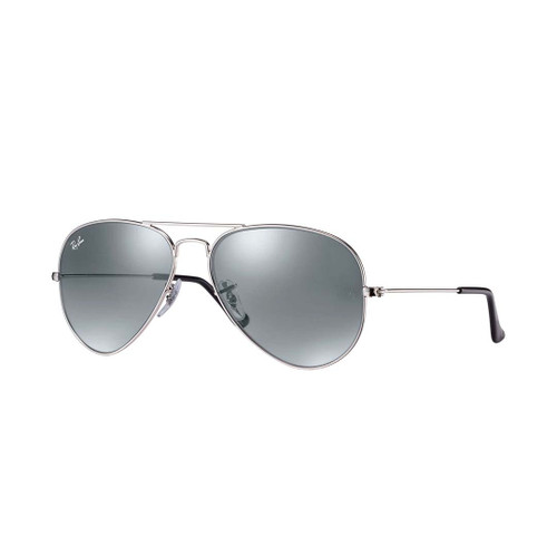 Ray-Ban Ray-Ban Aviator Mirror Sunglasses - Silver/Silver