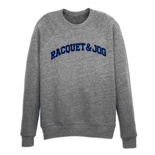 Racquet & Jog Racquet & Jog Crew Neck Sweatshirt Heather Grey 39.99