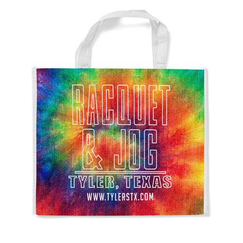 Racquet & Jog Reusable Tote Bag Tie Dye TYLER'S